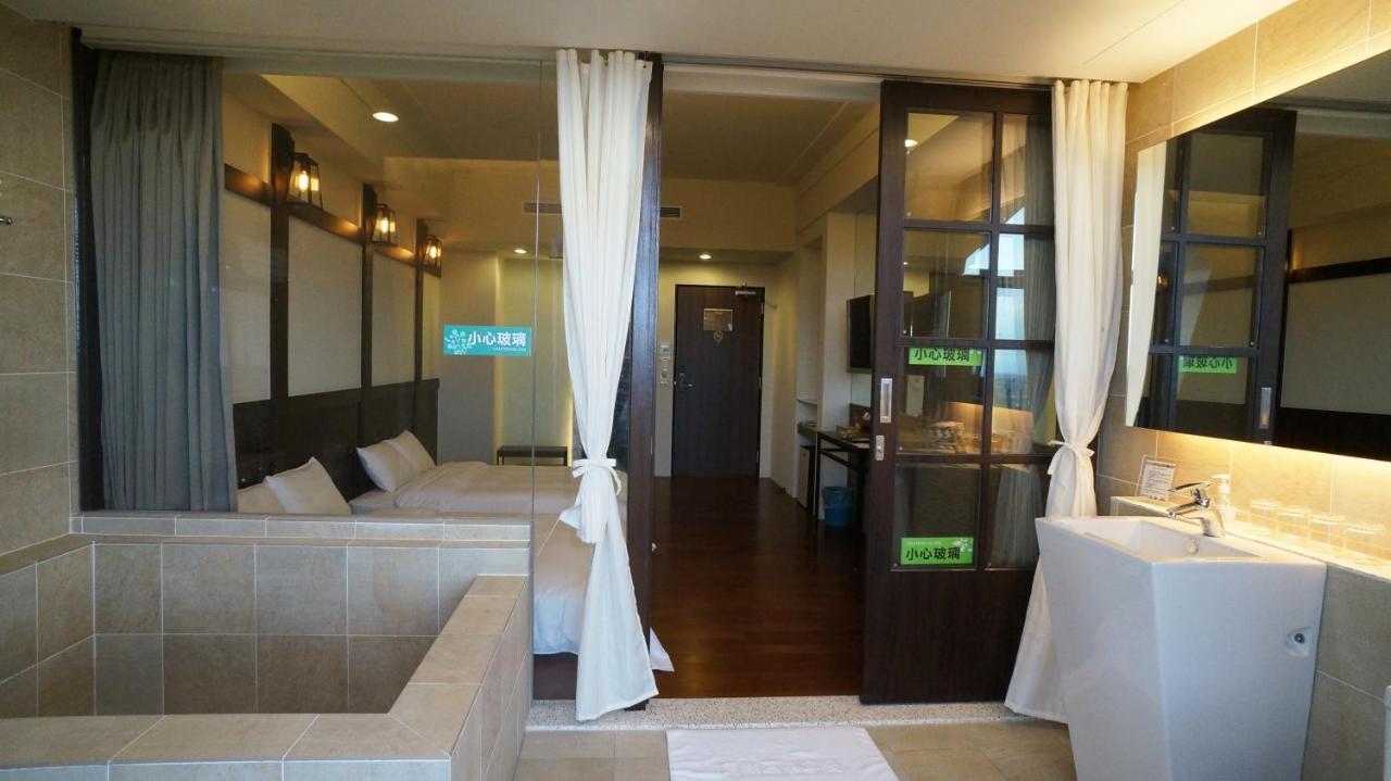 Hotel Les Champs Jiaoxi Exterior foto